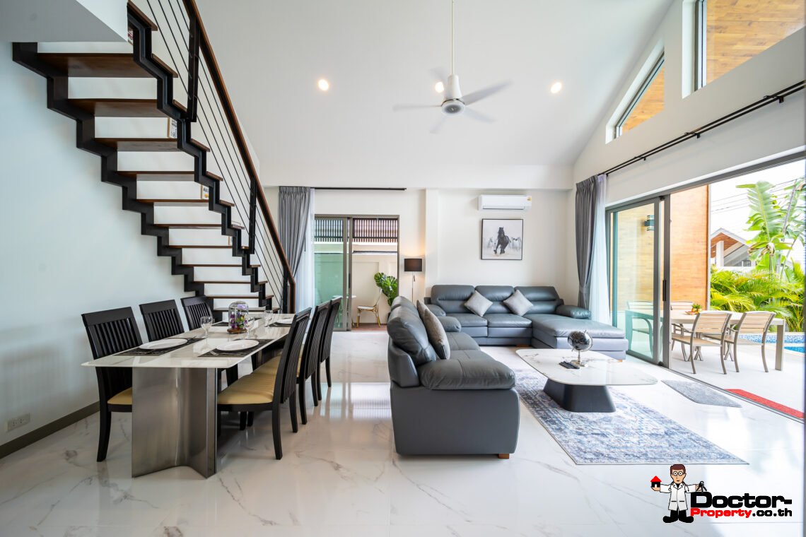 New 3 Bedroom Pool Villa in Chaweng, Koh Samui – For Sale