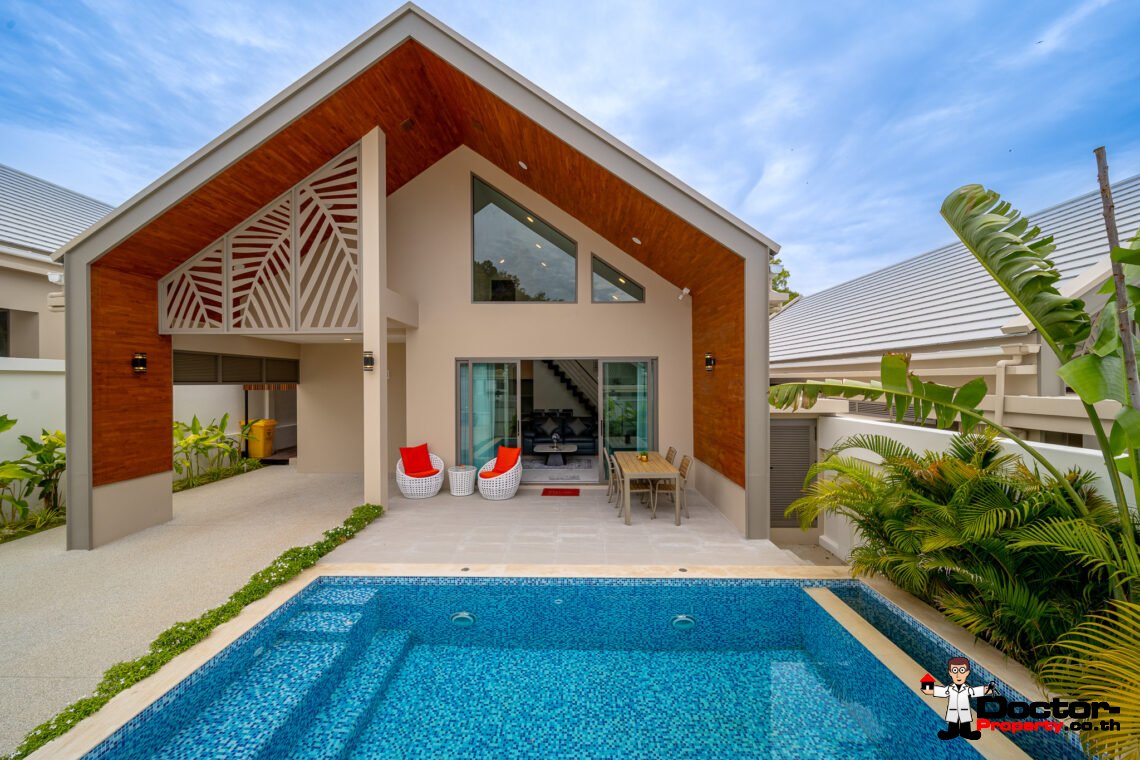 New 3 Bedroom Pool Villa in Chaweng, Koh Samui – For Sale