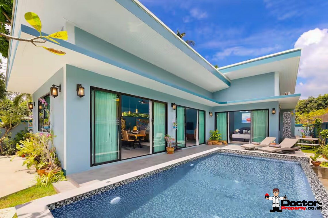 3 Bedroom Pool Villa in Laem Sor, Koh Samui – For Sale