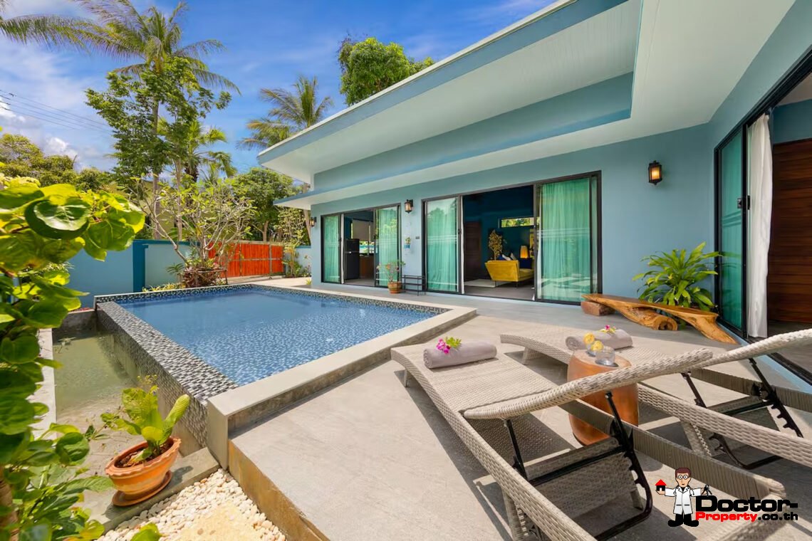 3 Bedroom Pool Villa in Laem Sor, Koh Samui – For Sale
