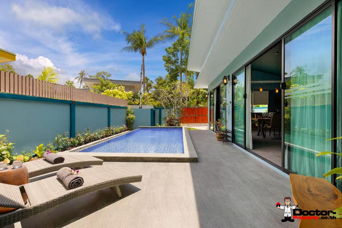 3 Bedroom Pool Villa in Laem Sor, Koh Samui – For Sale