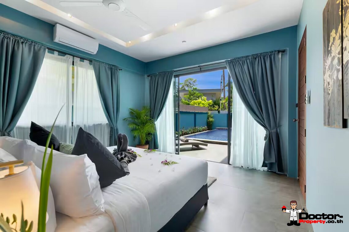 3 Bedroom Pool Villa in Laem Sor, Koh Samui – For Sale