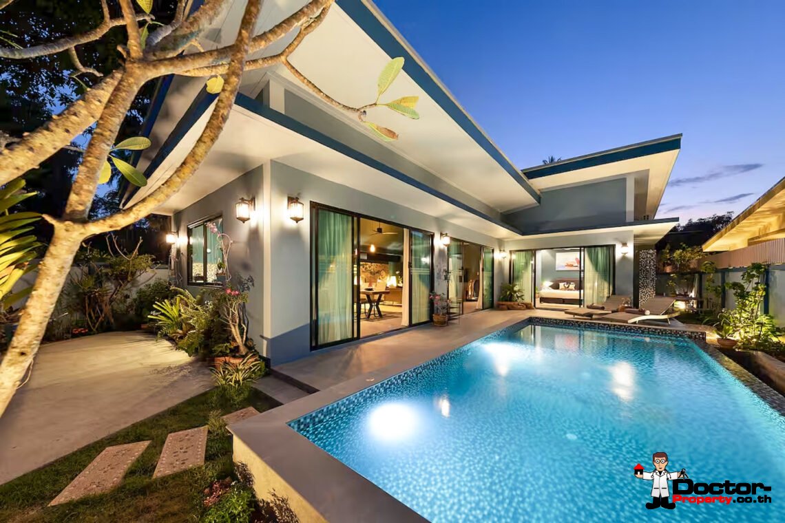 3 Bedroom Pool Villa in Laem Sor, Koh Samui – For Sale