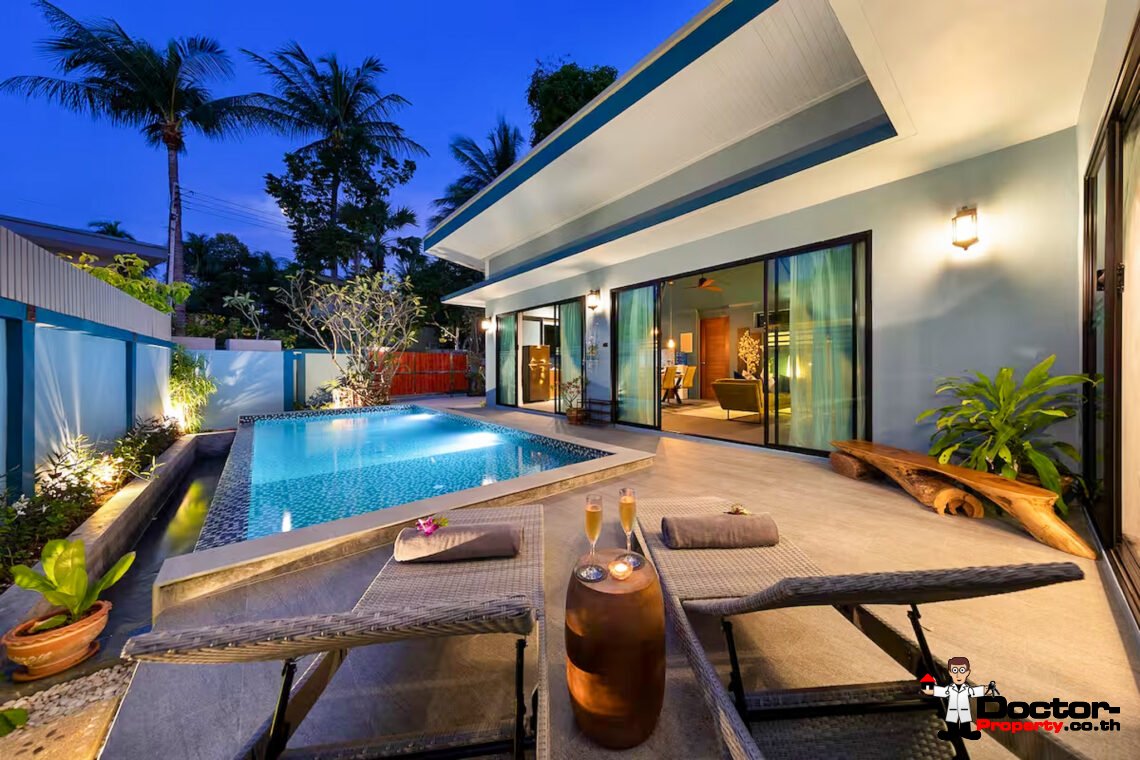 3 Bedroom Pool Villa in Laem Sor, Koh Samui – For Sale