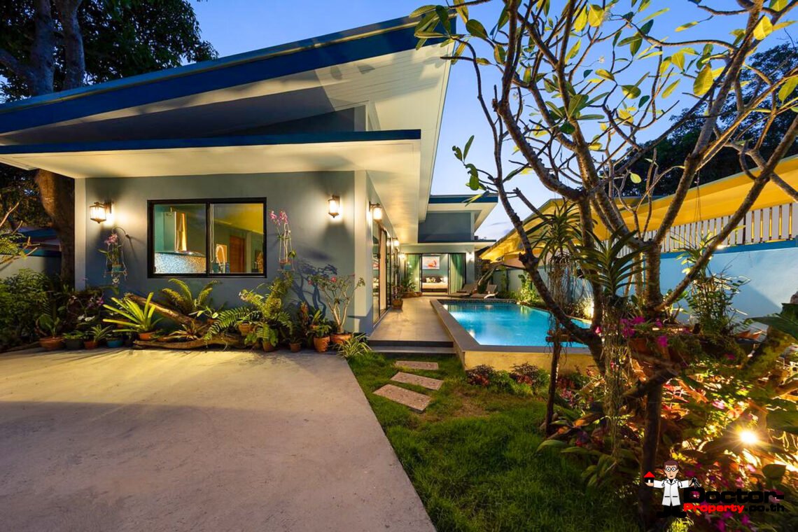 3 Bedroom Pool Villa in Laem Sor, Koh Samui – For Sale