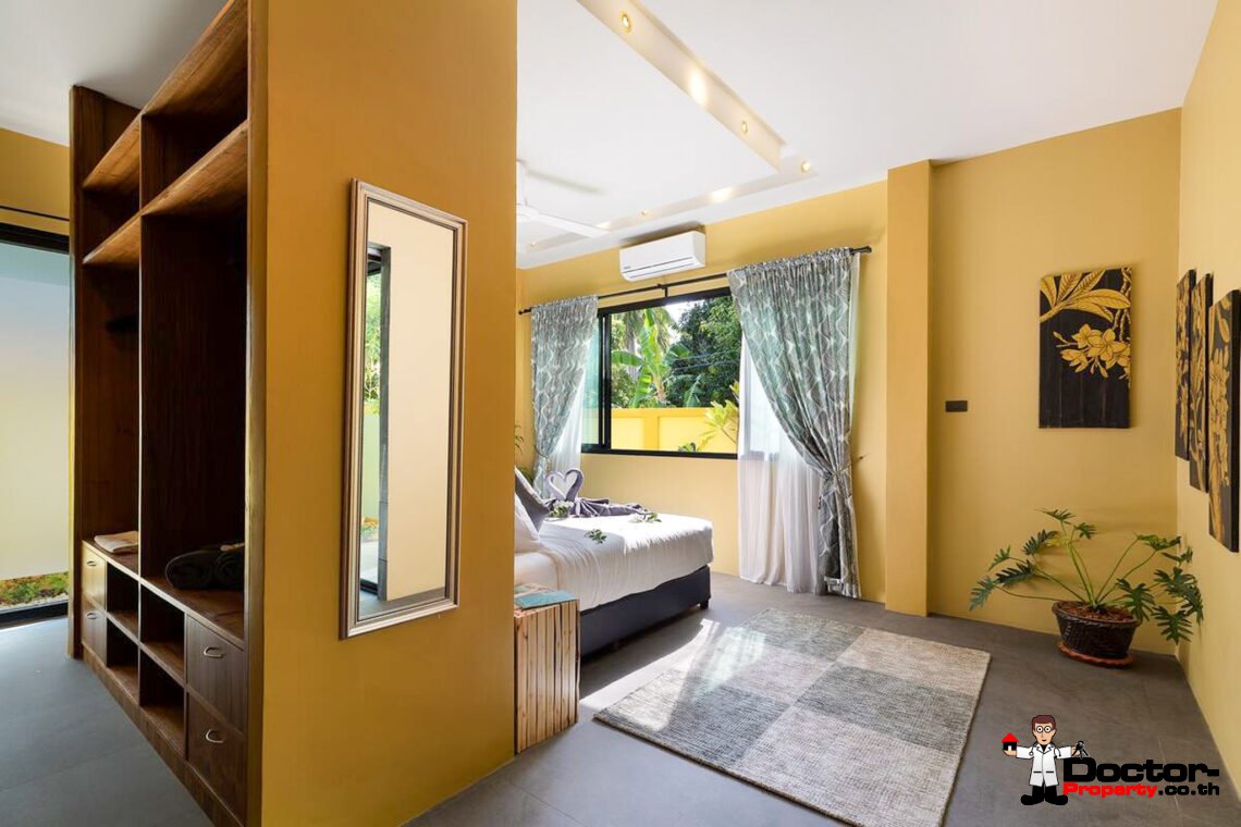 Tropical 3 Bedroom Pool Villa in Laem Sor, Koh Samui – For Sale