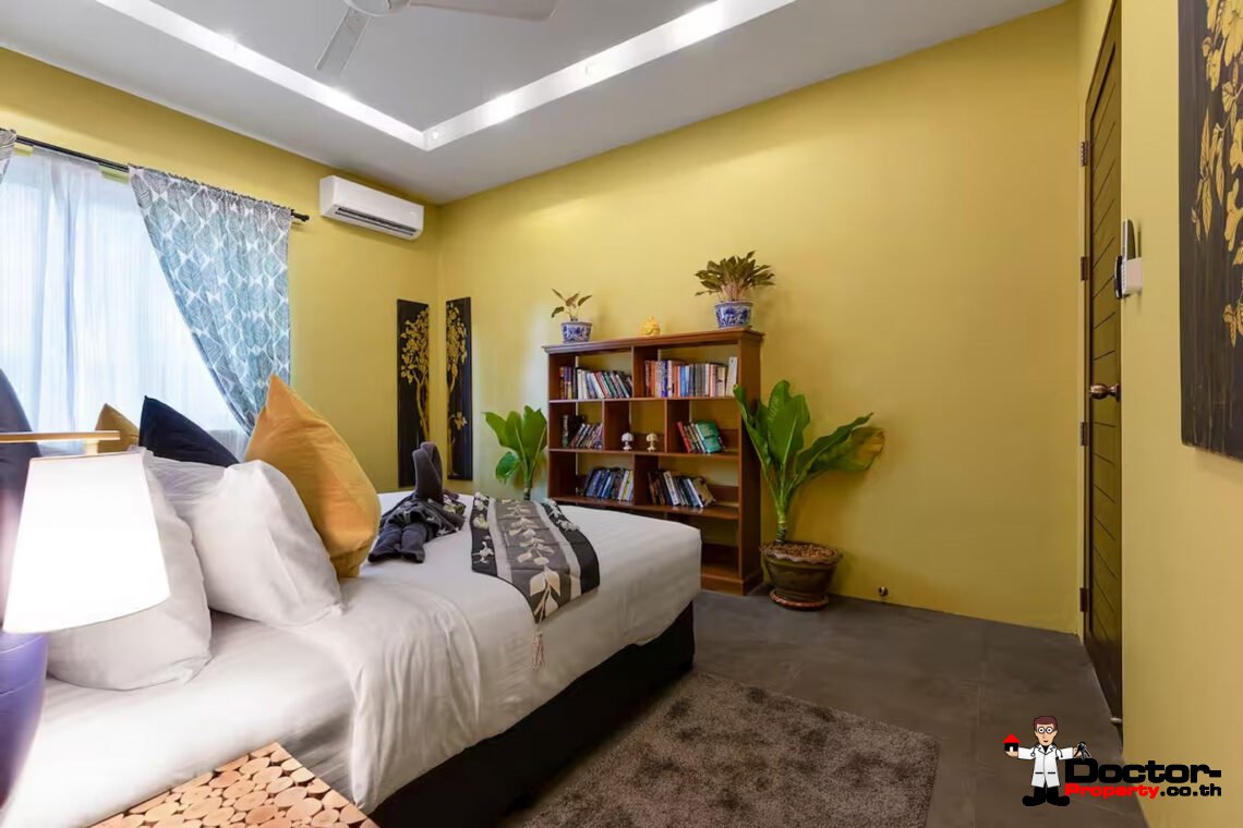 Tropical 3 Bedroom Pool Villa in Laem Sor, Koh Samui – For Sale