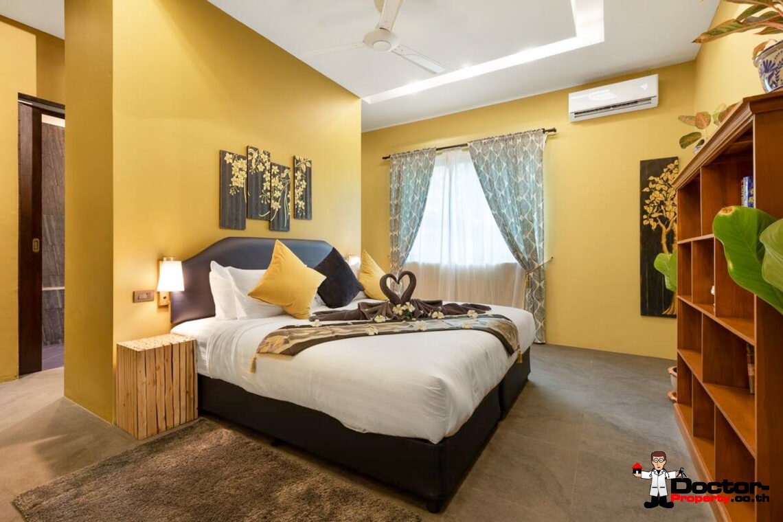 Tropical 3 Bedroom Pool Villa in Laem Sor, Koh Samui – For Sale