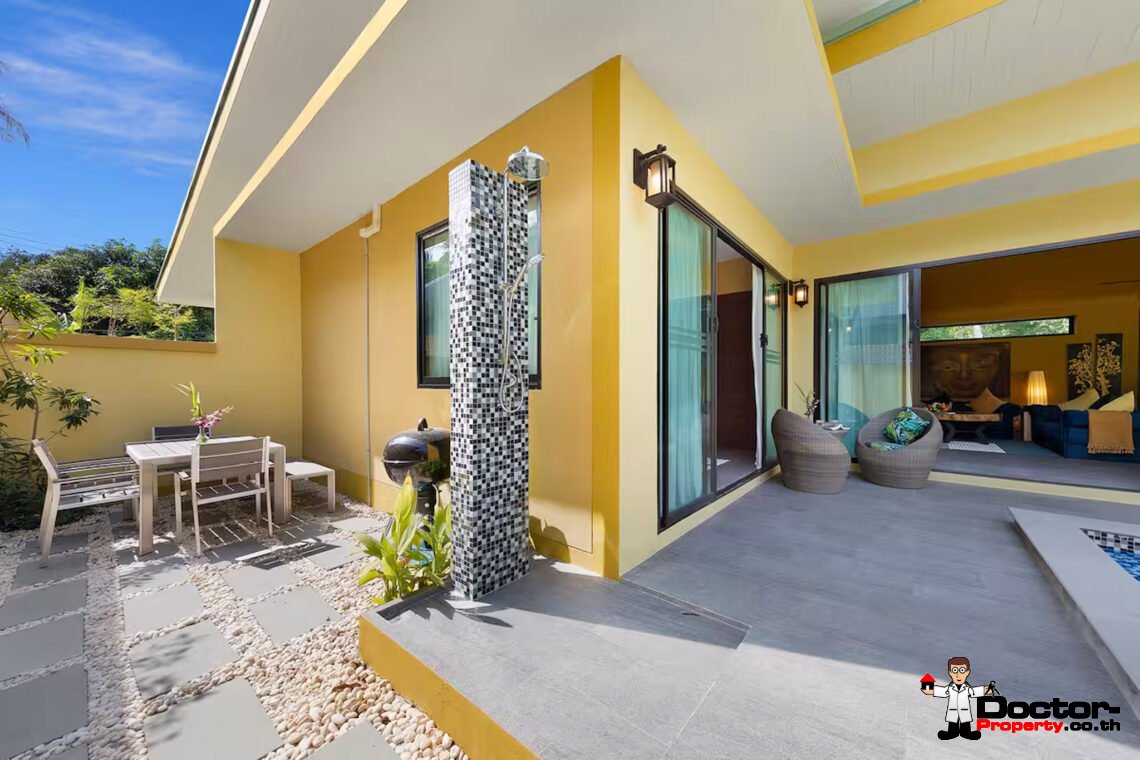 Tropical 3 Bedroom Pool Villa in Laem Sor, Koh Samui – For Sale