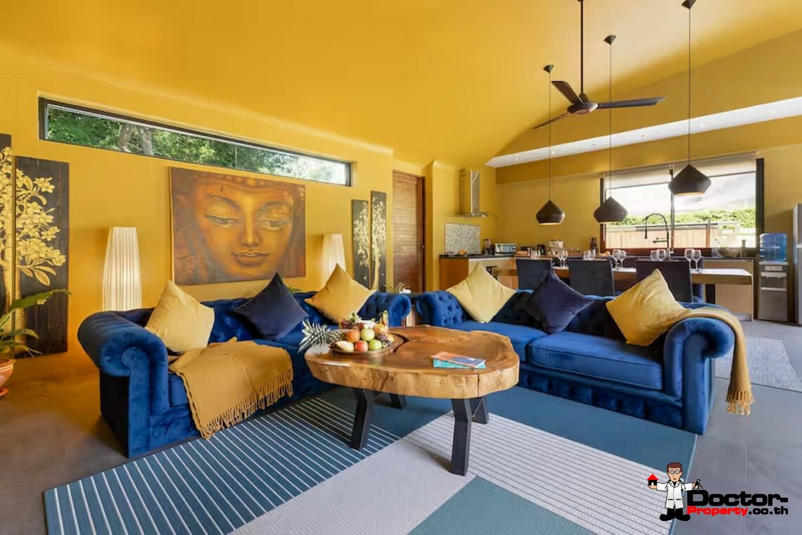 Tropical 3 Bedroom Pool Villa in Laem Sor, Koh Samui – For Sale