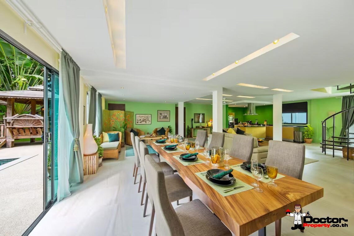 Spacious 4 Bedroom Pool Villa in Laem Sor, Koh Samui – For Sale