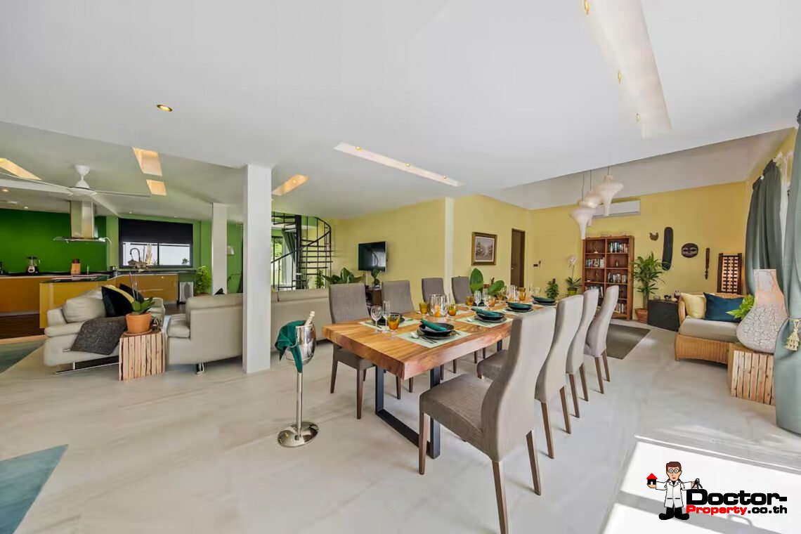 Spacious 4 Bedroom Pool Villa in Laem Sor, Koh Samui – For Sale