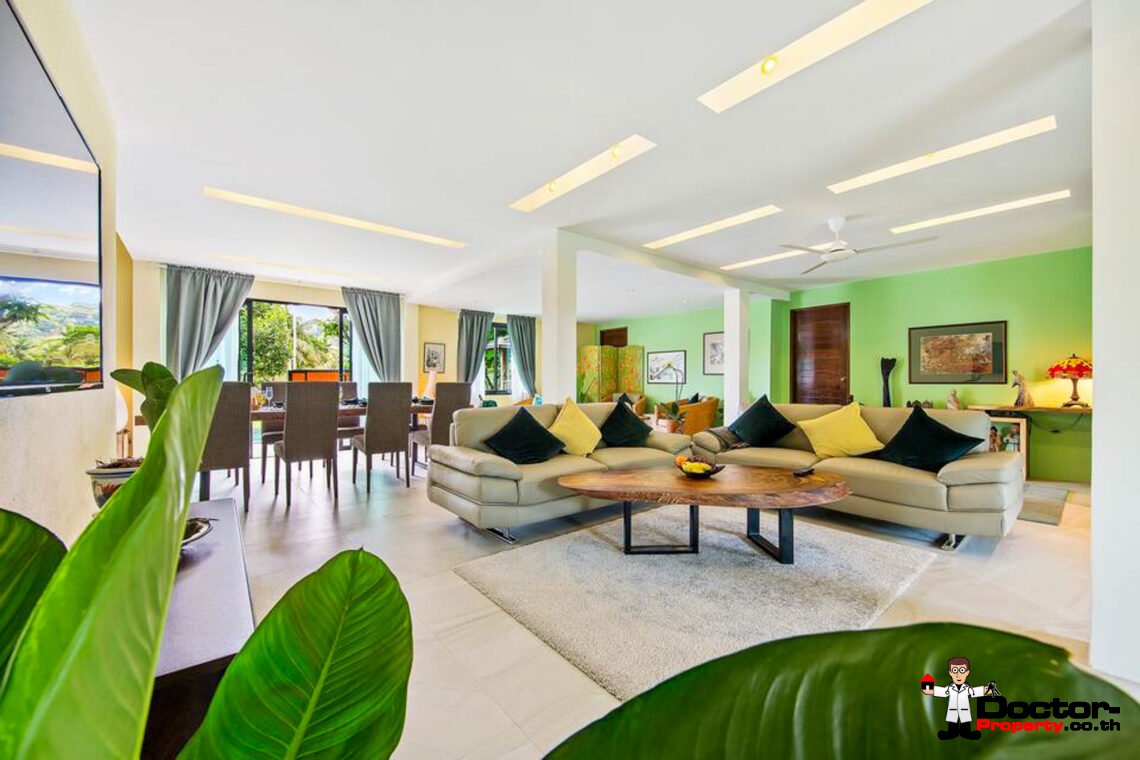 Spacious 4 Bedroom Pool Villa in Laem Sor, Koh Samui – For Sale