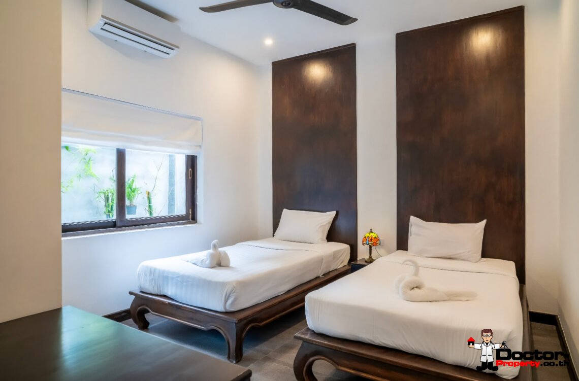 3 Bedroom Pool Villa in Bang Kao, Koh Samui – For Sale