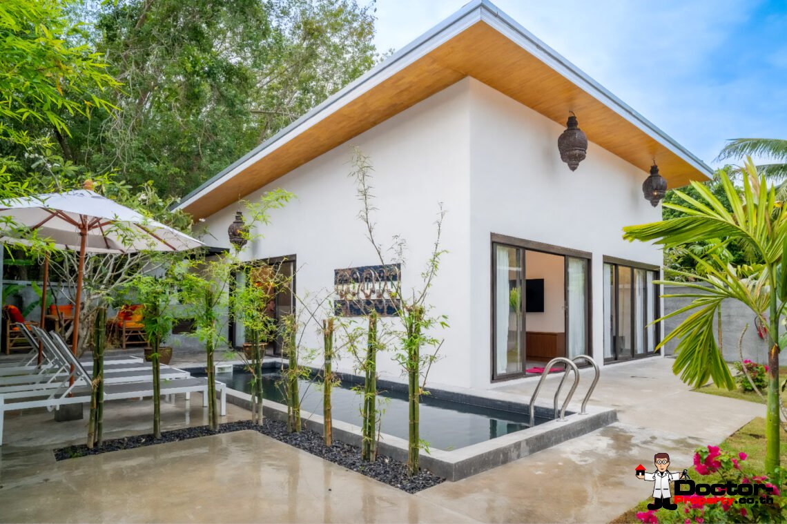 3 Bedroom Pool Villa in Bang Kao, Koh Samui – For Sale