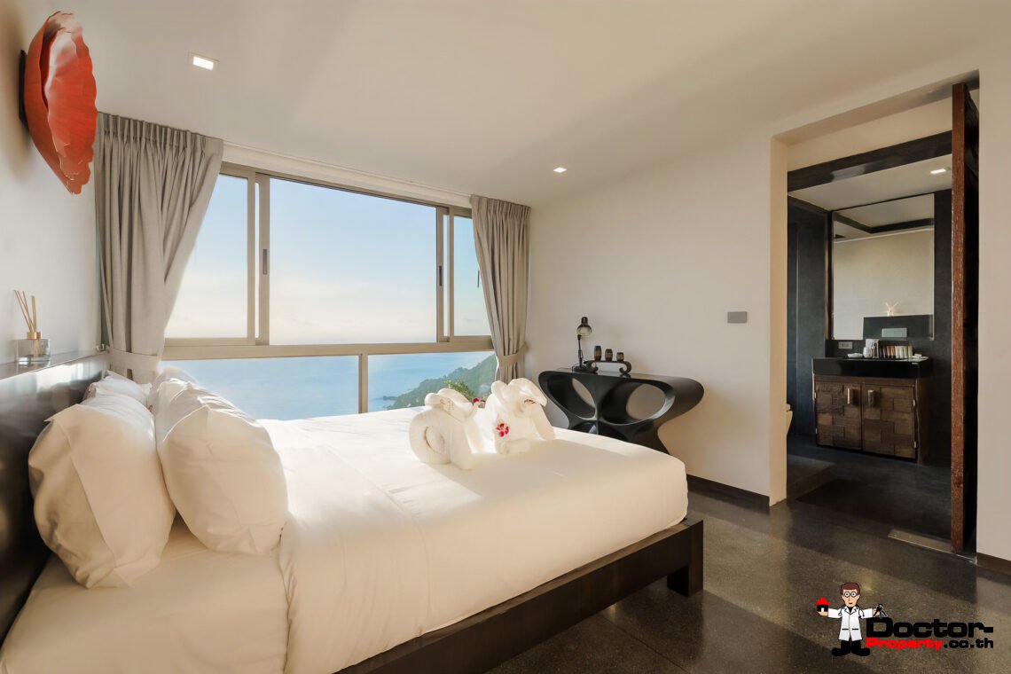 Luxury 4 Bedroom Pool Villa with Sea View in Chaweng Noi, Koh Samui – For Sale