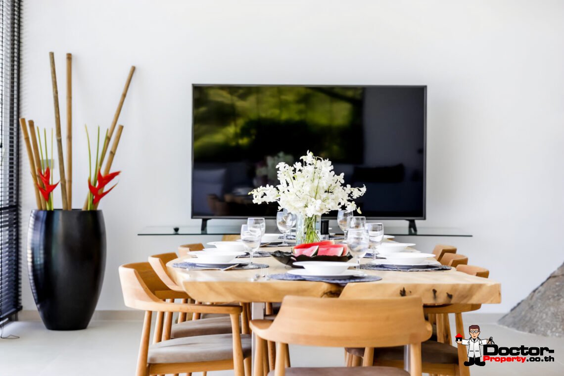 Luxury 4 Bedroom Pool Villa with Sea View in Chaweng Noi, Koh Samui – For Sale