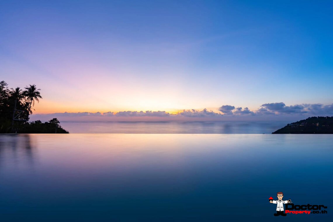 Luxury 4 Bedroom Pool Villa with Sea View in Chaweng Noi, Koh Samui – For Sale