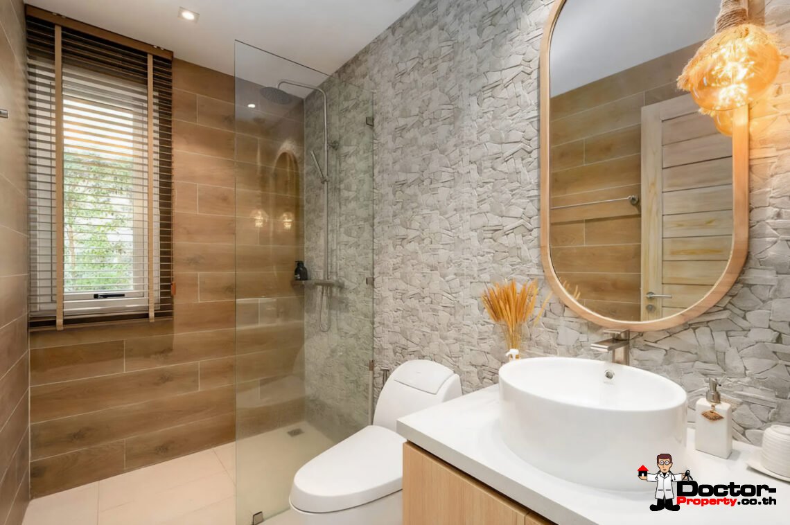 Modern 4 Bedroom Pool Villa with Sea View in Plai Laem, Koh Samui – For Sale