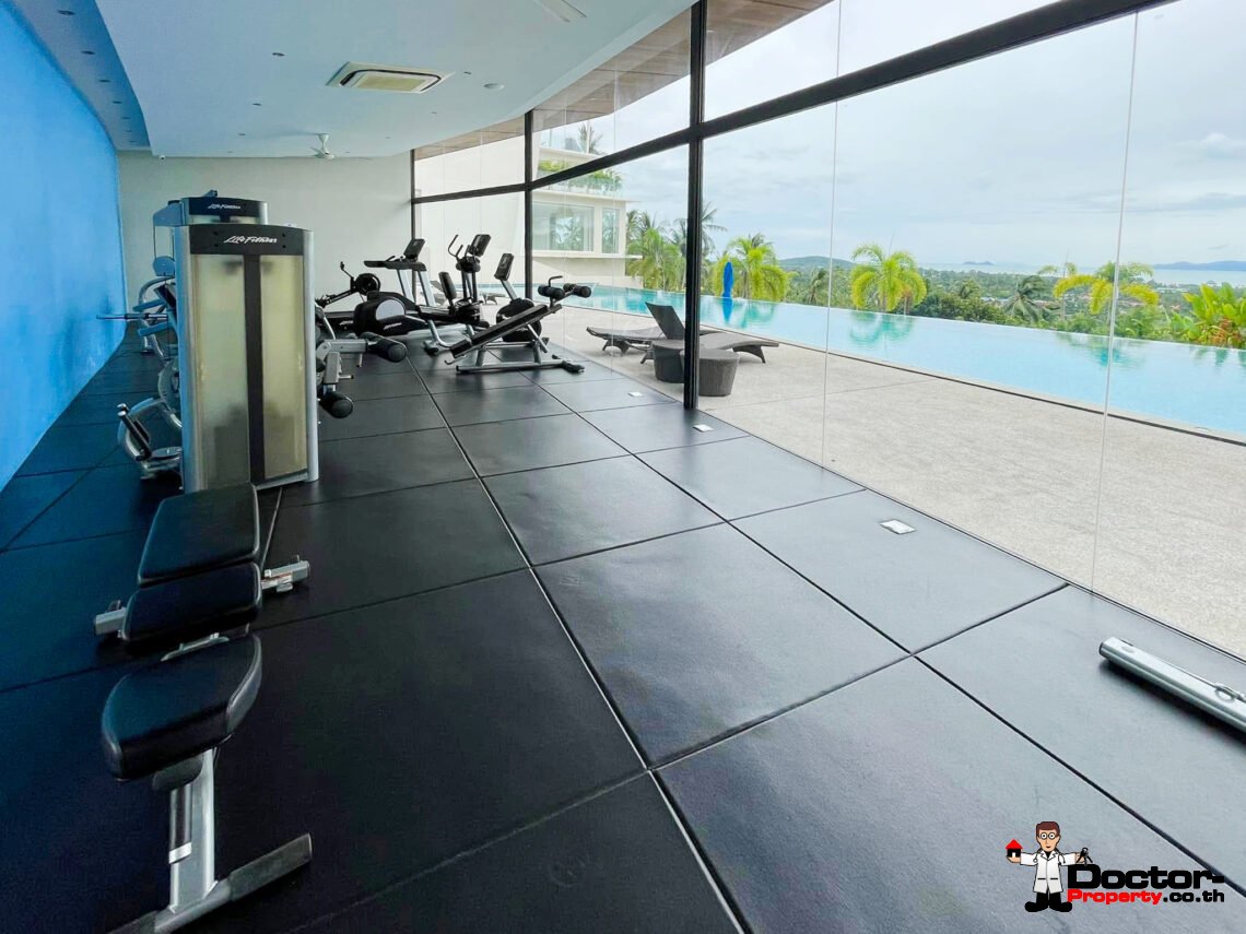 2 Bedroom Sea View Apartment in Mae Nam, Koh Samui – For Sale