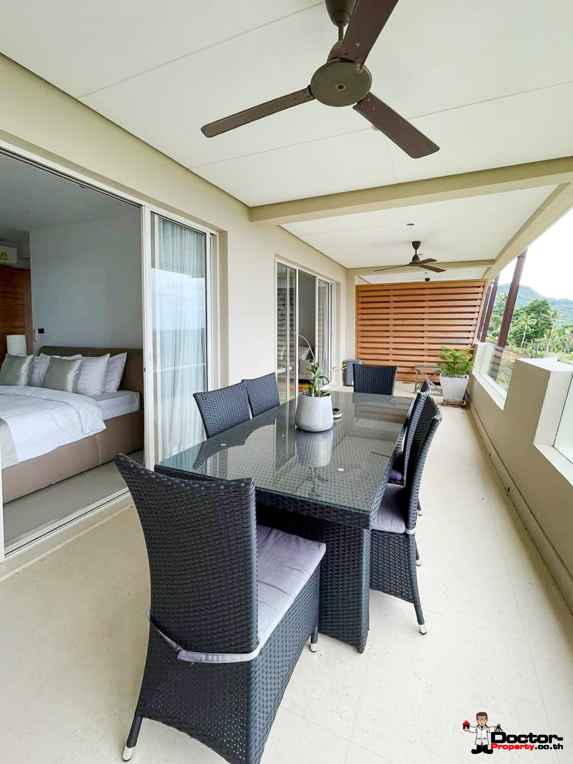 2 Bedroom Sea View Apartment in Mae Nam, Koh Samui – For Sale