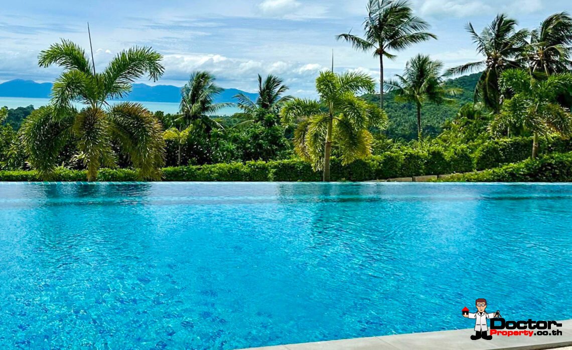 2 Bedroom Sea View Apartment in Mae Nam, Koh Samui – For Sale