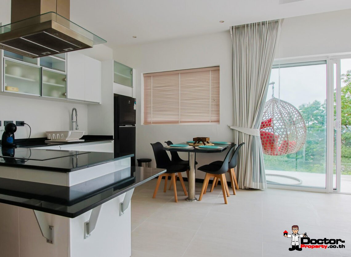 2 Bedroom Pool Villa with Partial Sea View in Chaweng, Koh Samui – For Sale