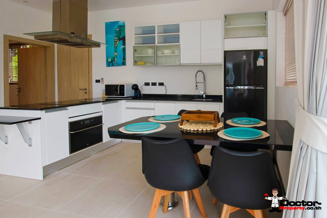 2 Bedroom Pool Villa with Partial Sea View in Chaweng, Koh Samui – For Sale