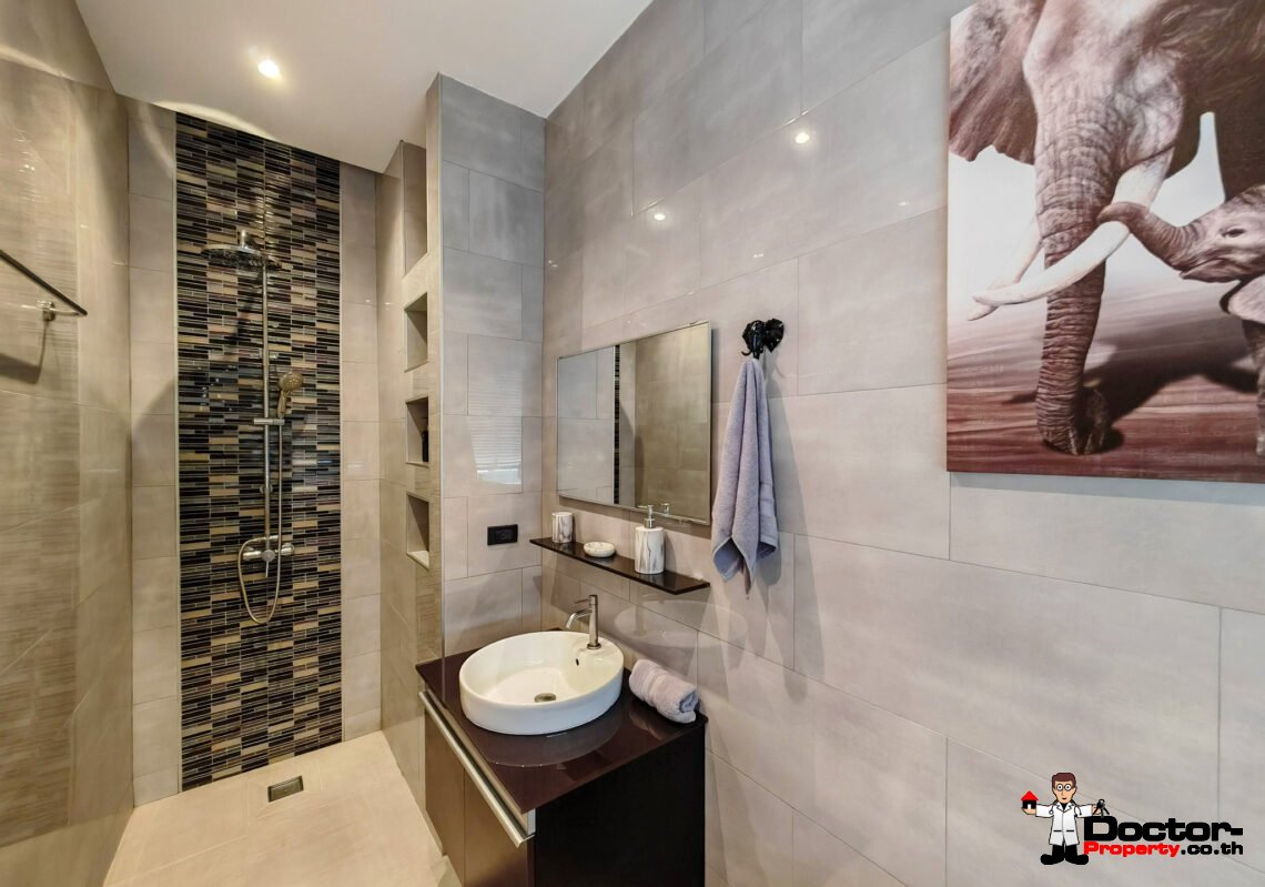 2 Bedroom Pool Villa with Partial Sea View in Chaweng, Koh Samui – For Sale