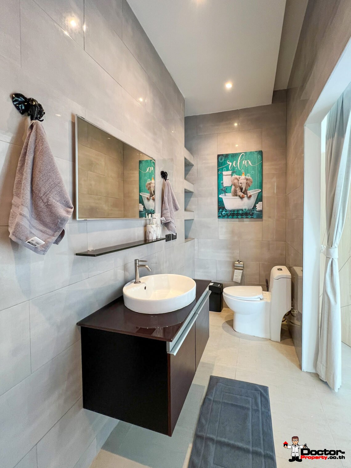 2 Bedroom Pool Villa with Partial Sea View in Chaweng, Koh Samui – For Sale