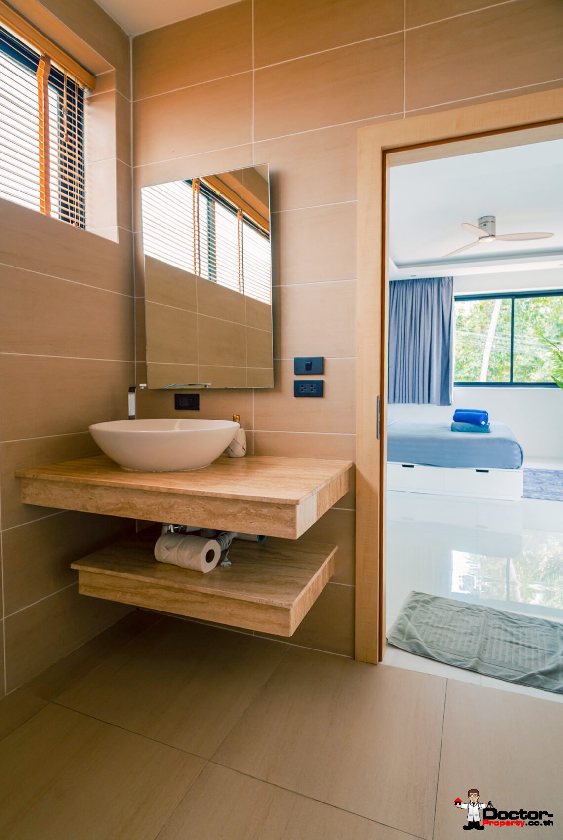 4 Bedroom Pool Villa with Partial Sea View in Chaweng, Koh Samui – For Sale