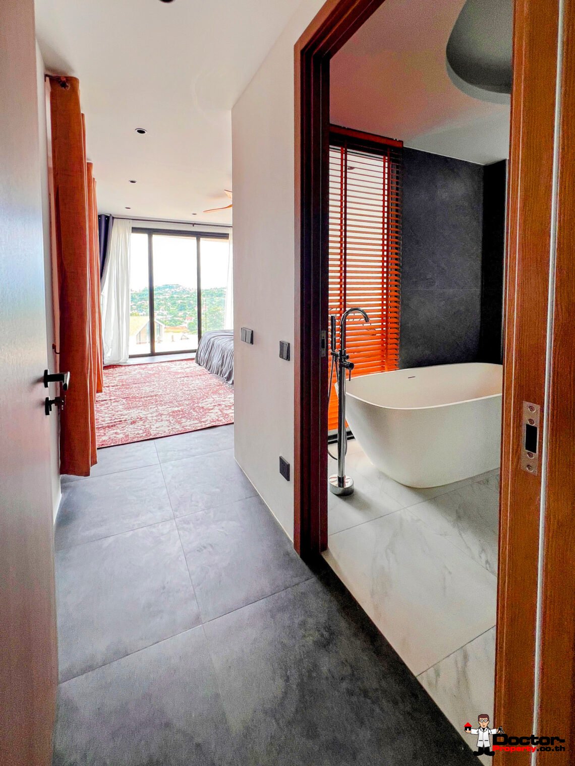 4 Bedroom Pool Villa with Partial Sea View in Plai Laem, Koh Samui – For Sale