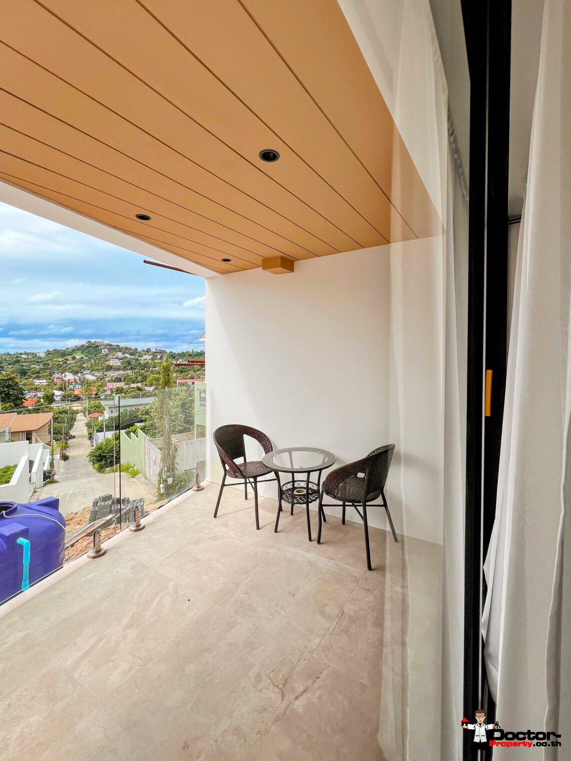 4 Bedroom Pool Villa with Partial Sea View in Plai Laem, Koh Samui – For Sale