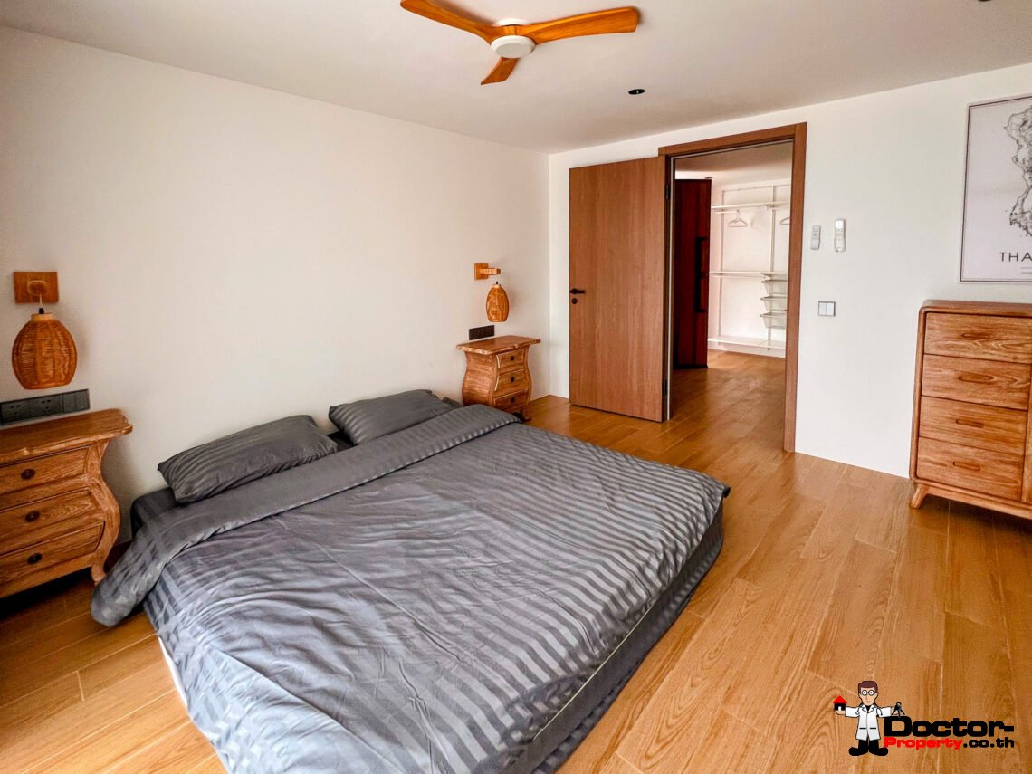 4 Bedroom Pool Villa with Partial Sea View in Plai Laem, Koh Samui – For Sale