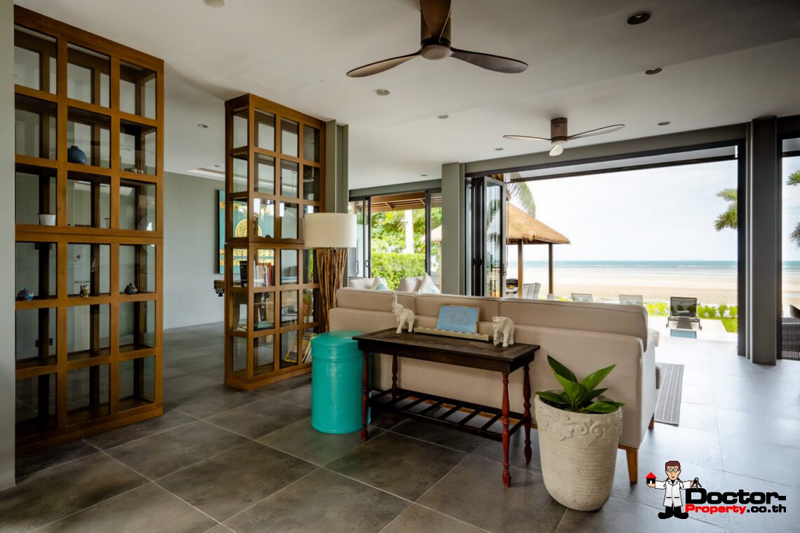 Luxury 5 Bedroom Beachfront Villa in Bang Makham, Koh Samui – For Sale