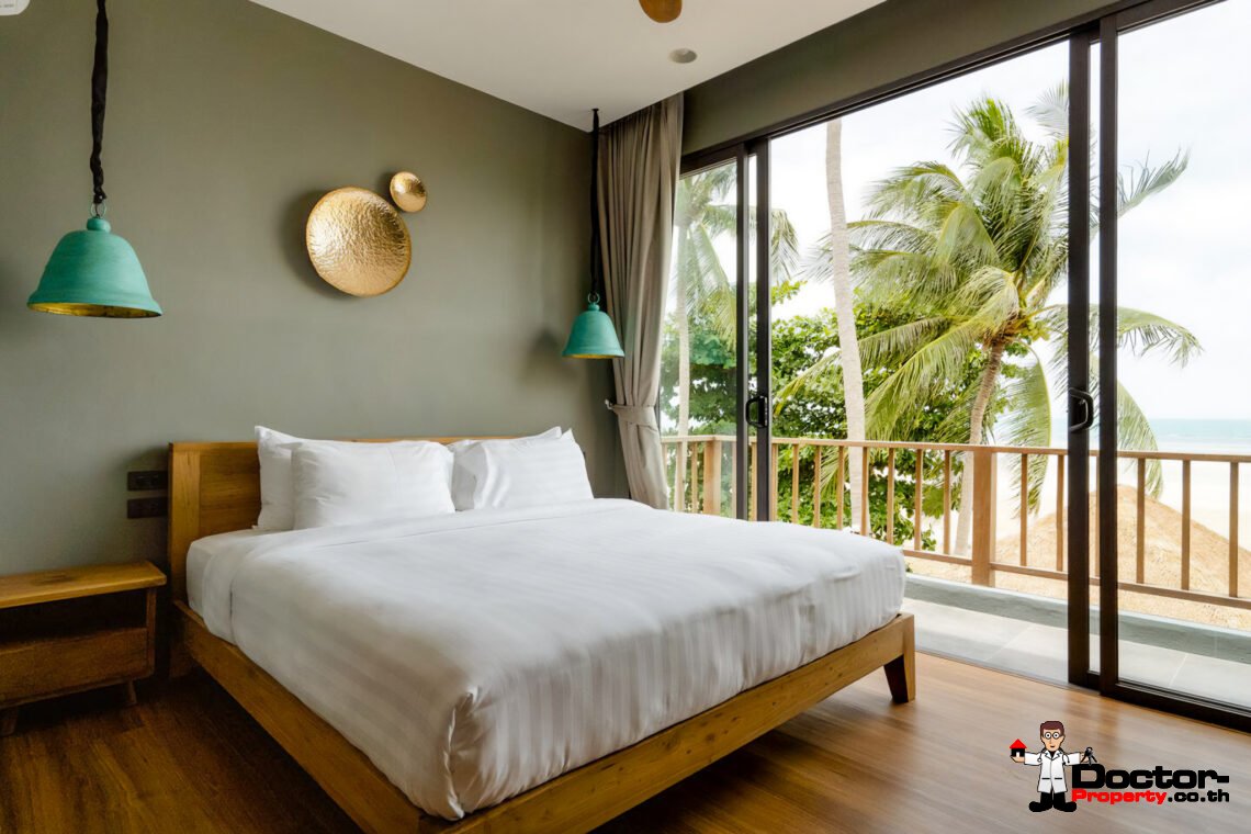 Luxury 5 Bedroom Beachfront Villa in Bang Makham, Koh Samui – For Sale