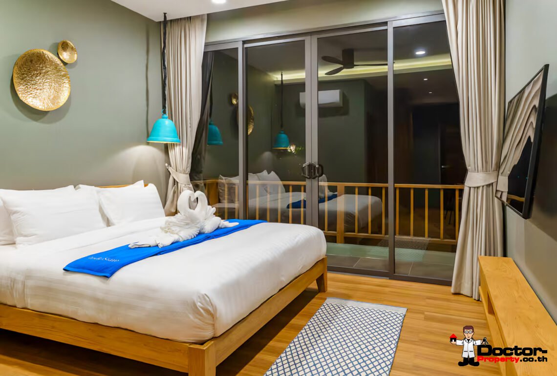 Luxury 5 Bedroom Beachfront Villa in Bang Makham, Koh Samui – For Sale