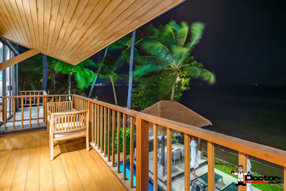 Luxury 5 Bedroom Beachfront Villa in Bang Makham, Koh Samui – For Sale
