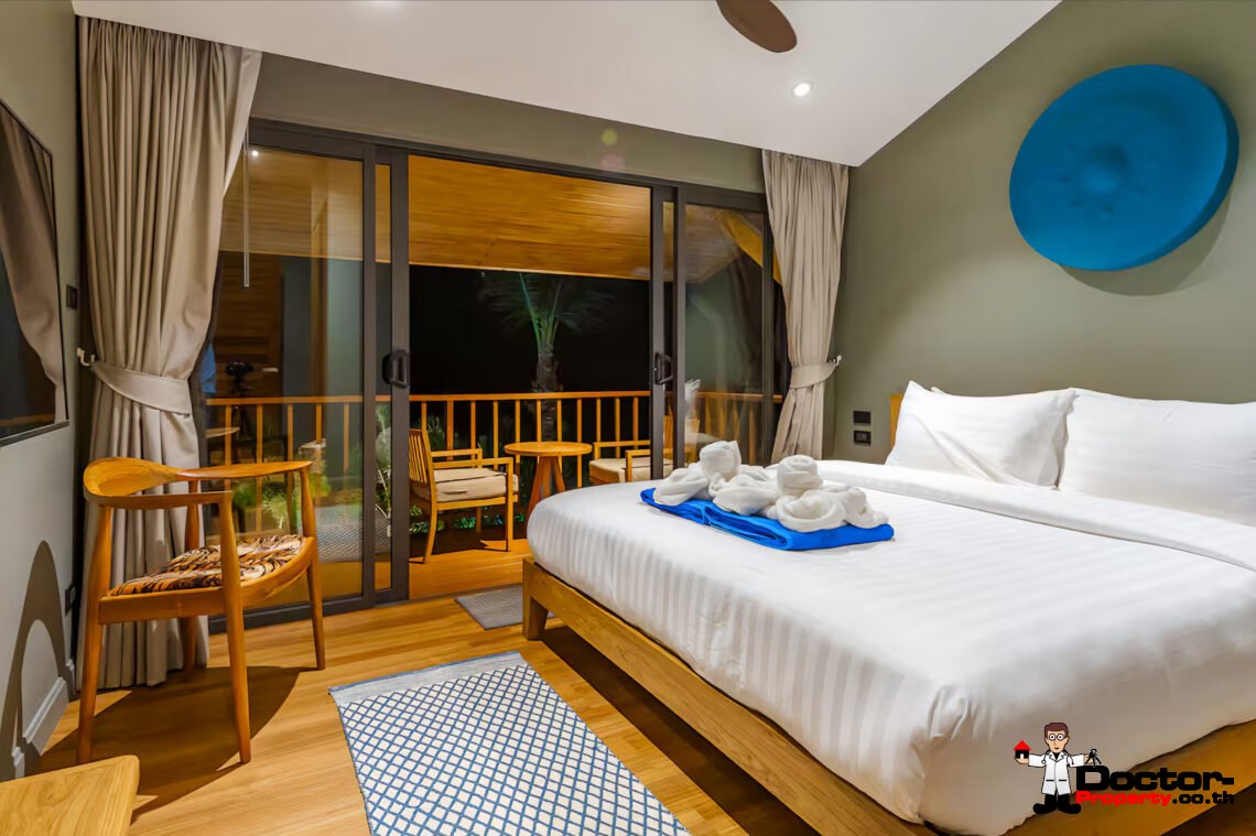 Luxury 5 Bedroom Beachfront Villa in Bang Makham, Koh Samui – For Sale