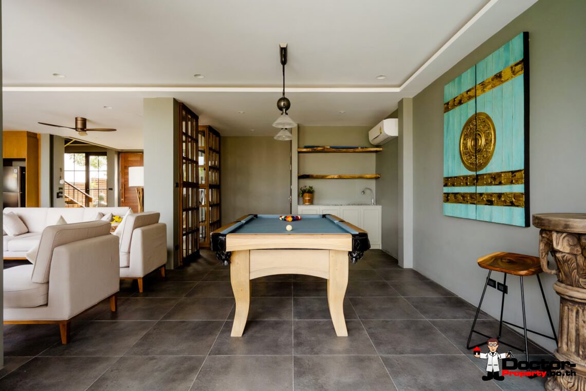 Luxury 5 Bedroom Beachfront Villa in Bang Makham, Koh Samui – For Sale