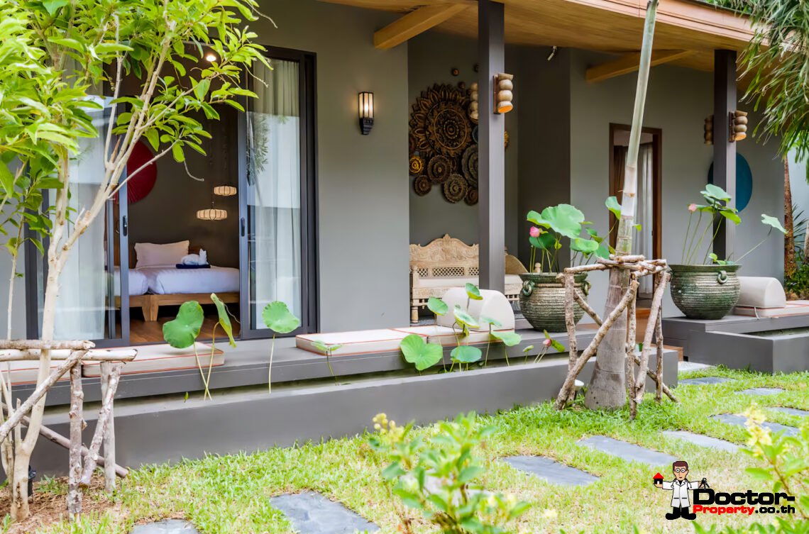 Luxury 5 Bedroom Beachfront Villa in Bang Makham, Koh Samui – For Sale