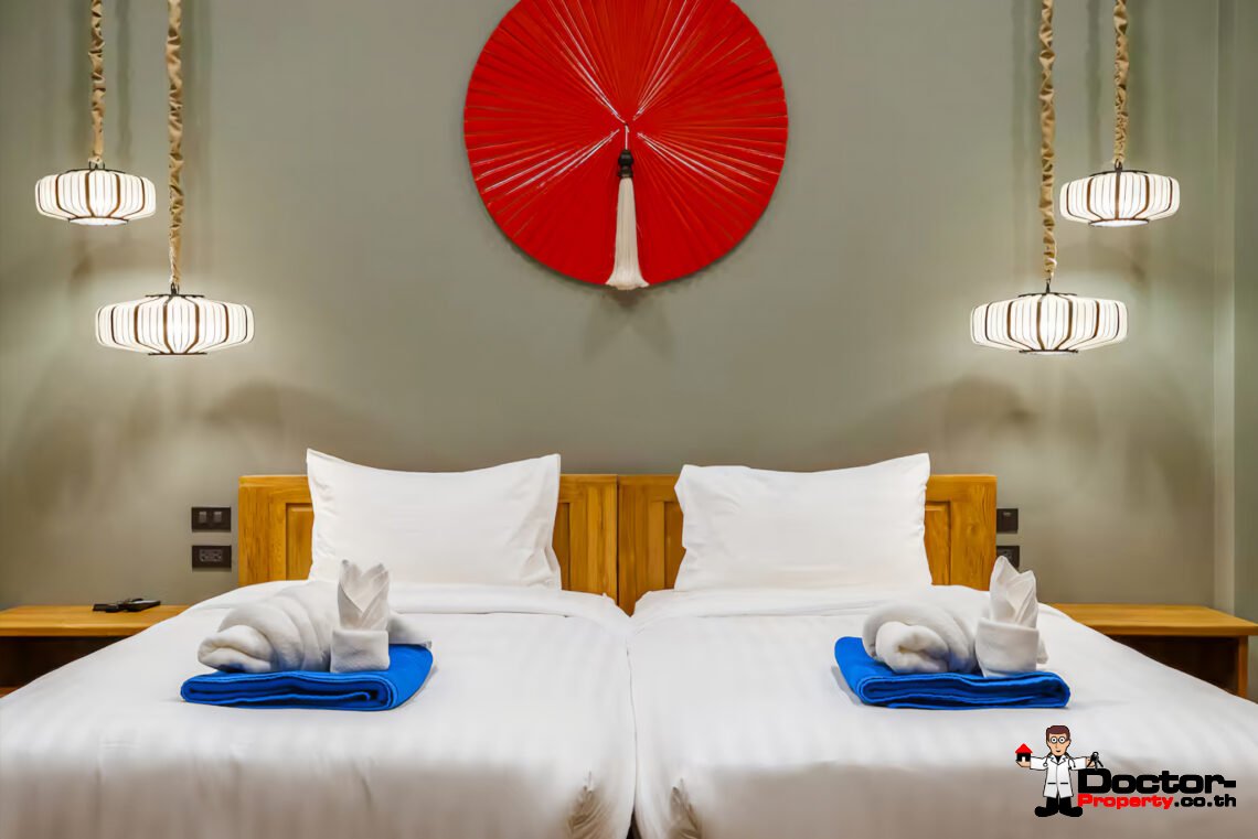 Luxury 5 Bedroom Beachfront Villa in Bang Makham, Koh Samui – For Sale