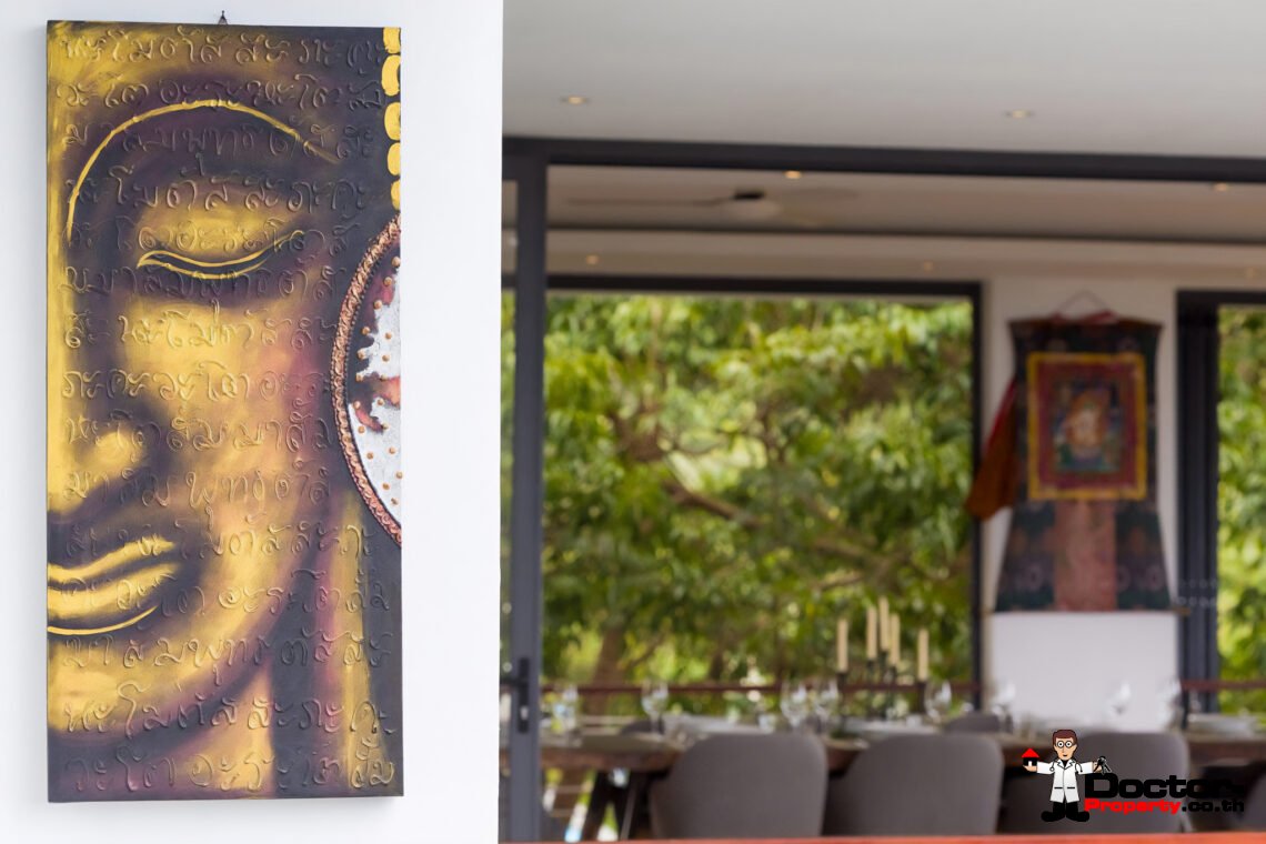 Luxury 3 Bedroom Pool Villa with Sea View in Bang Por, Koh Samui – For Sale