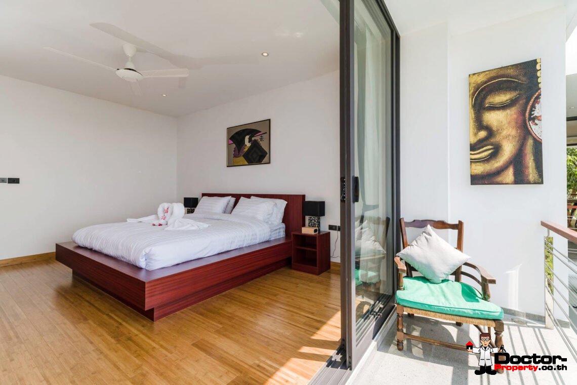 Luxury 3 Bedroom Pool Villa with Sea View in Bang Por, Koh Samui – For Sale