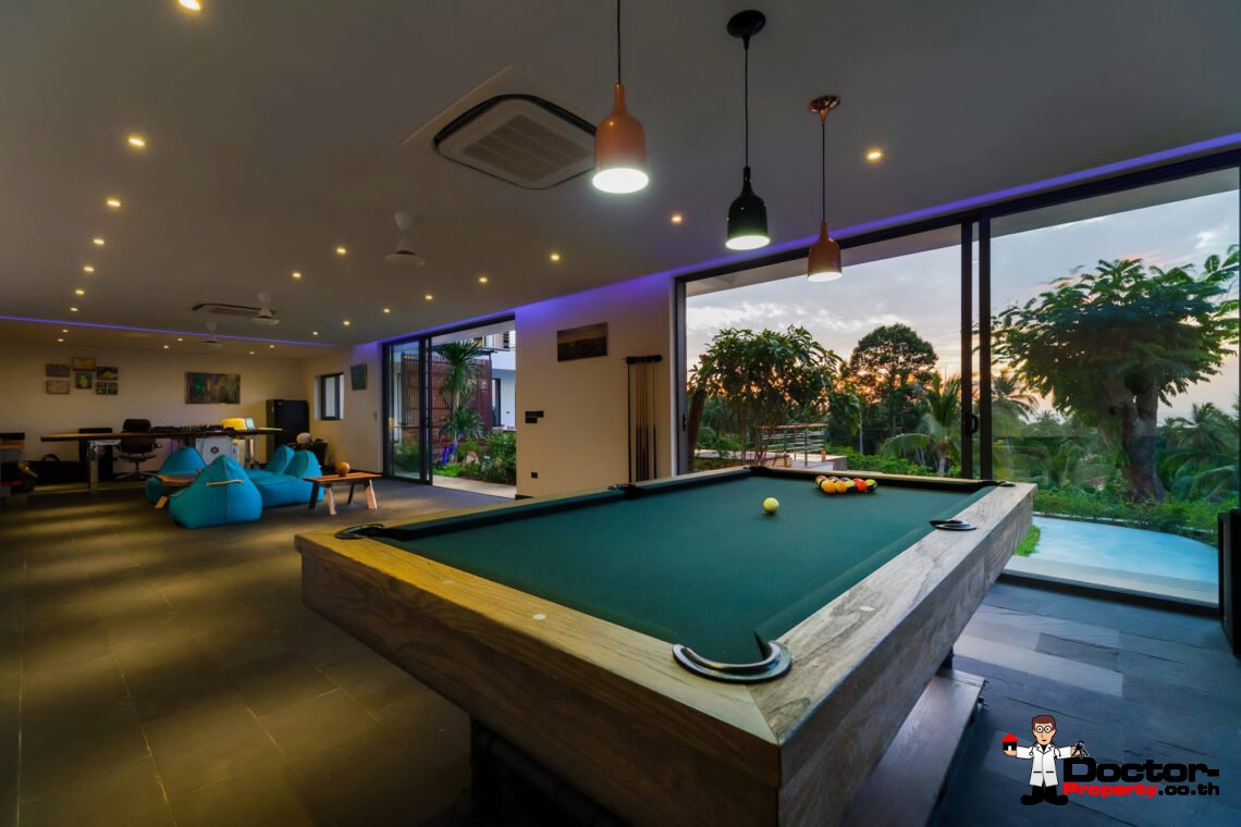 Luxury 3 Bedroom Pool Villa with Sea View in Bang Por, Koh Samui – For Sale