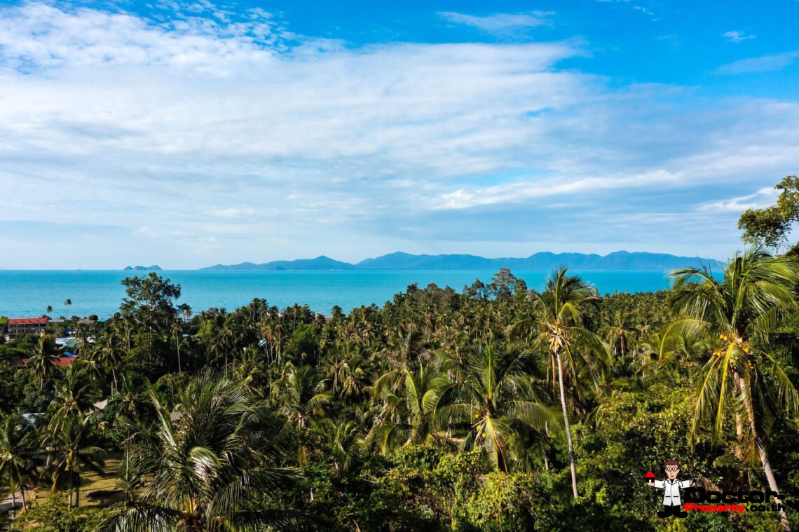 Luxury 3 Bedroom Pool Villa with Sea View in Bang Por, Koh Samui – For Sale