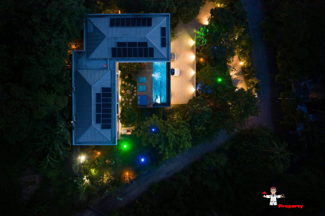 Luxury 3 Bedroom Pool Villa with Sea View in Bang Por, Koh Samui – For Sale