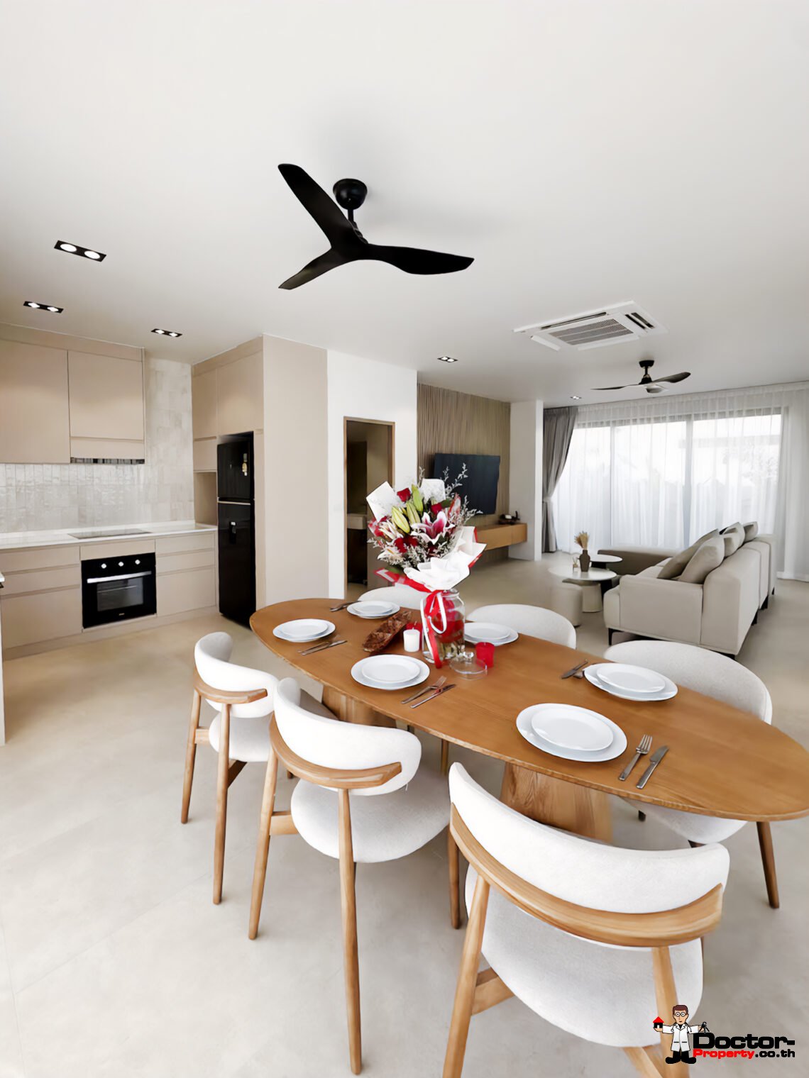 3 Bedroom Pool Villa in Bo Phut, Koh Samui – For Sale