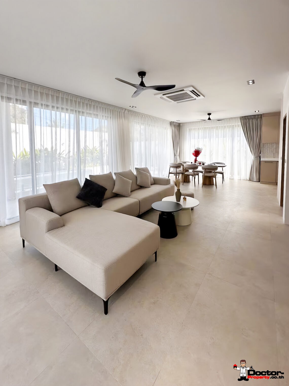 3 Bedroom Pool Villa in Bo Phut, Koh Samui – For Sale