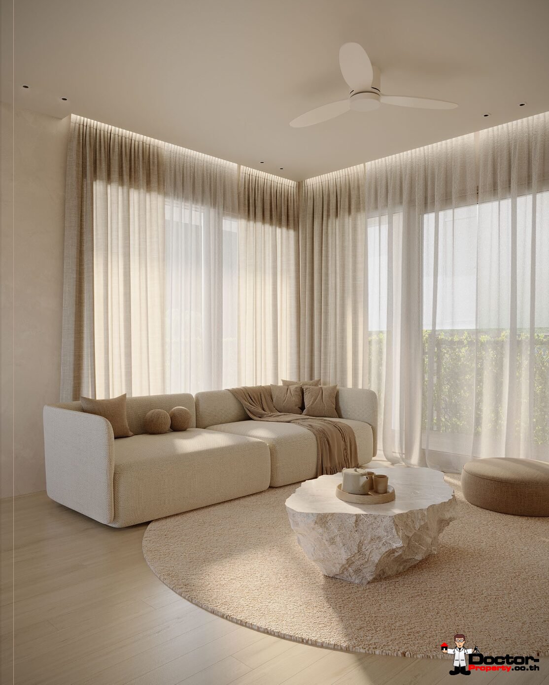 Semi Detached 4-5 Bedroom Pool Villa in Bo Phut, Koh Samui